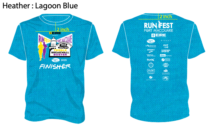 MENS TREBLE BREAKWALL BUSTER FINISHERS' TSHIRT