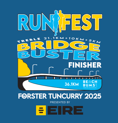 MENS TREBLE BREAKWALL BUSTER FINISHERS' TSHIRT